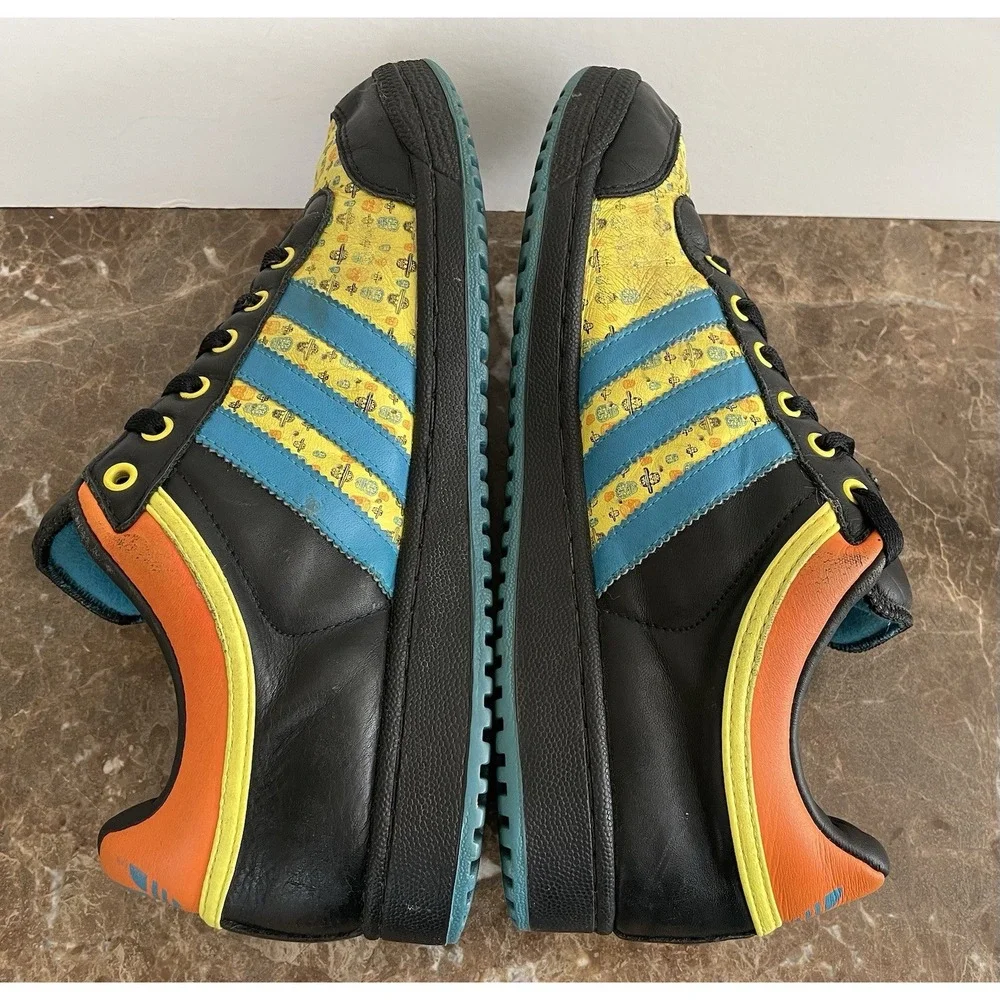 Vtg Adidas Top Ten Low Day of‎ the Dead Multicolor Sneakers Shoes Limited Ed 9